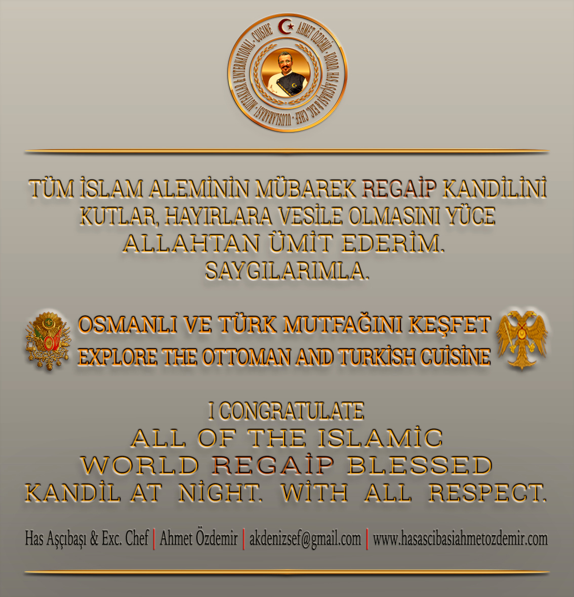 OSMANLI VE TURK MUTFAGI-HAS ASCIBASI-AHMET OZDEMIR